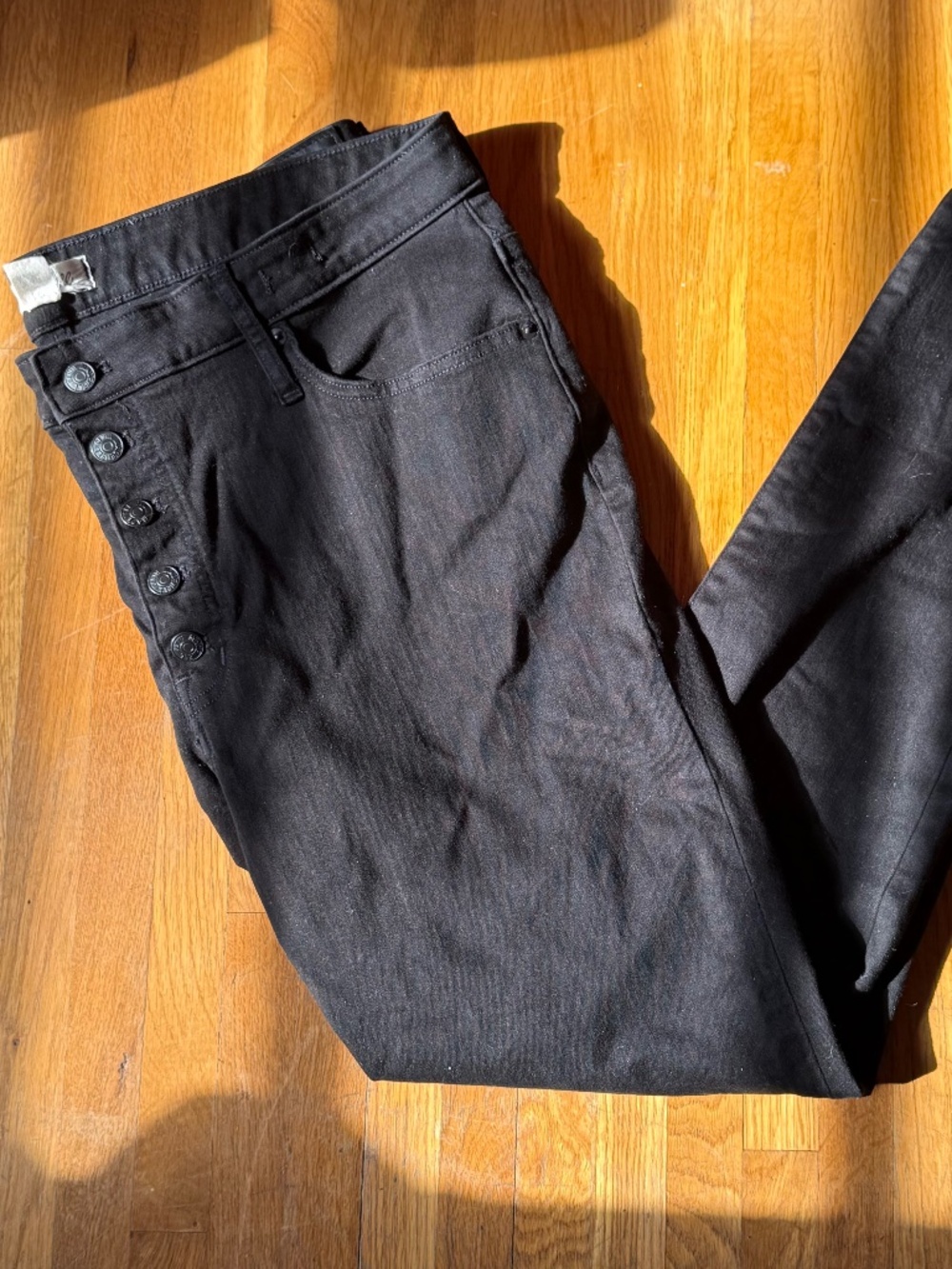 Madewell 9" Mid-Rise Skinny Jeans with Button Fly